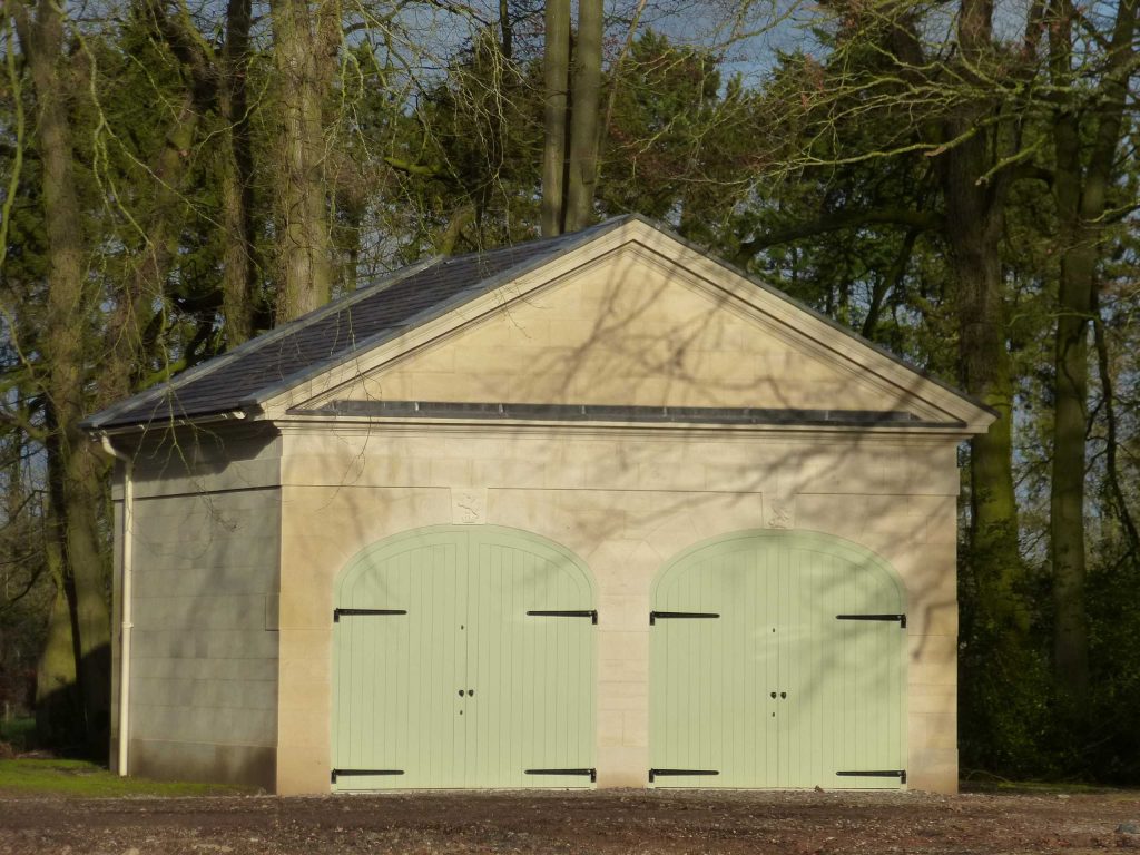 New Classically Inspired Garage